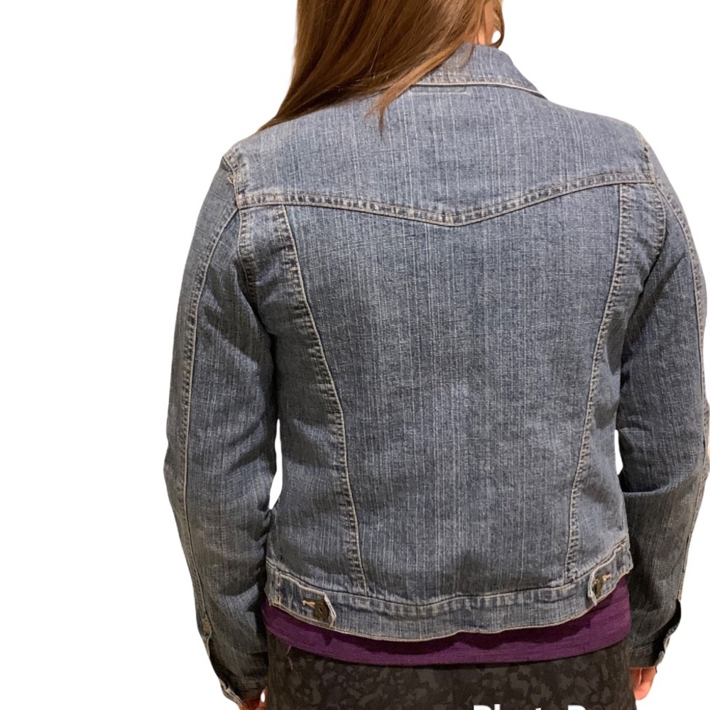 Plugg Jean Jacket Denim Medium - image 6